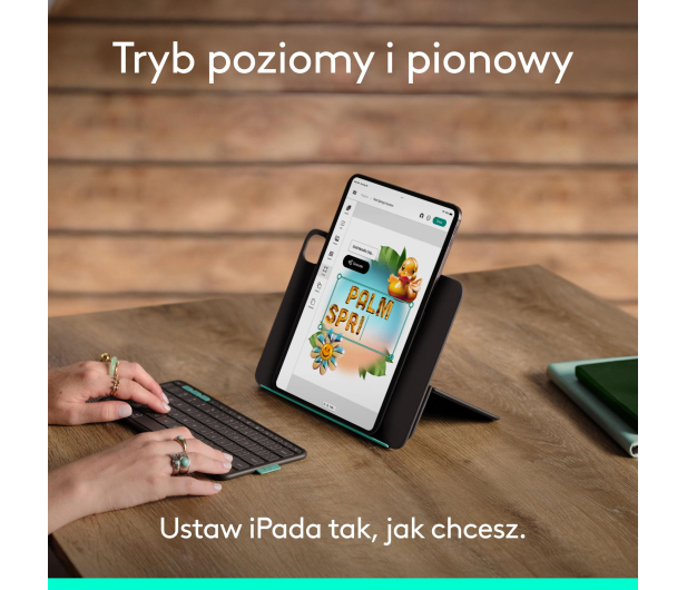LOGITECH Flip Folio iPad Pro 11''(M4) iPad Air 11''(5. gen/M2/M3) - 1344629 - zdjęcie 10